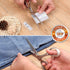 Fabric Scissors 8.5 Inch Heavy Duty Dressmaking Shears Sewing Tailor Scissors, Ultra Sharp All Metal Stainless Steel Craft Household Scissors for ...