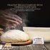 Oval Bread Banneton Proofing Basket - 10 Inch Baskets Sourdough Brotform Proofing Basket Set Banaton Towel for Baking Oval Proofing for Sourdough ...