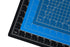 Dahle Vantage 10690 Premium Self-Healing Cutting Mat, 9"x12", 1/2" Grid, 5 Layers for Max Healing, Perfect for Crafts & Sewing, Blue...