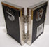 EXP Silver Hinged Double Folding Metal 2x3 Picture Frame Tabletop or Wall Hang...