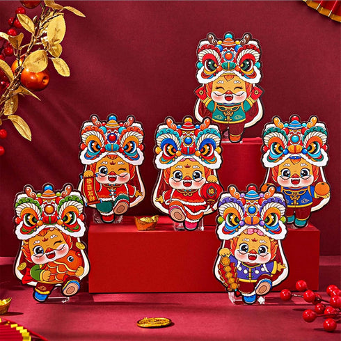 18 Pcs Red Envelopes Chinese New Year 2024 Cute Dragon Shape Red Envelope Lunar New Year Hong Bao Red Pocket Lucky Money Envelopes Cash For Gifts ...