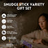 SOUL STICKS Smudge Stick Variety Gift Set | Bulk Sage Bundles for Space Cleansing | Smudging Wand Gift Set with Smudge Guide (Floral Sage, 12 Pack...