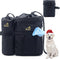 POPMISOLER Dog Treat Training Pouch for Dog Training with Poop Bag Dispenser and Multiple Pockets, Dog Walking Bag Adjustable Waist Belt Clip Shou...