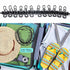 Travel Clothesline, Portable Retractable Clothesline with 12pcs Clothespins for Indoor Laundry Drying, Outdoor Camping Accessories, Black...