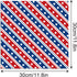 24Sheets Patriotic Pattern Paper 4th of July Double-sided Red Blue White Star Scrapbook Paper for Independence Day for Card Making Photo Album Cra...