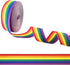 32.8 Yards Rainbow Ribbon LGBT Pride Stripe Ribbon Rainbow Gay Pride Ribbon for Art Crafts Pride Decoration...