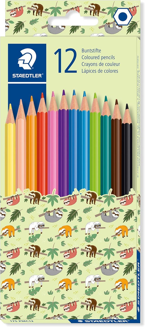 STAEDTLER 175 C12 Wood-Free Coloured Pencils - Box of 12 Assorted Colours...