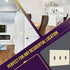 ENERLITES Triple Toggle Light Switch Wall Plate, Gloss Finish, Standard Size 3-Gang 4.50" x 6.38", Unbreakable Polycarbonate Thermoplastic, 8813-L...