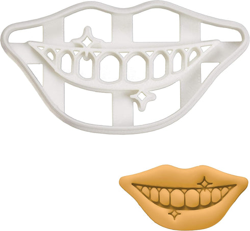 Dentist Shiny Teeth cookie cutter, 1 piece - Bakerlogy...