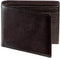 Men's Real Leather RFID Blocking Bifold Wallet Stylish Anti Theft Security (Brown-02)...