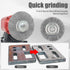 6-Inch Wire Wheel for Bench Grinder, 0.012 Carbon Steel, Bench Grinder Wire Wheel with 1/2" & 5/8" Arbor Hole...