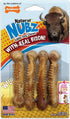 Nylabone Nubz WILD Natural Edible Chew Treats for Dogs, Made in USA, Bison Flavor, Small - Up to 25 lbs. (4 Count)...