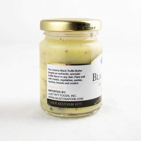 Giusto Sapore Italian Truffle Butter 3.17 oz - Premium Gourmet Butter - Imported from Italy and Family Owned...