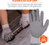 Ergodyne ProFlex 7030 Cut Resistant Work Gloves, ANSI A3, PU Coated Palms for Flexible No Slip Grip, Abrasion Resistant, 13g,Gray, 2X-Large...