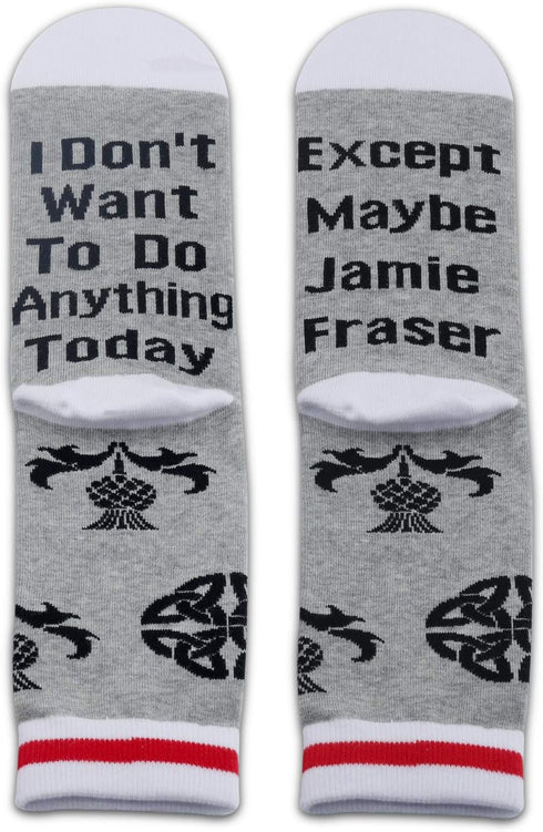 GJTIM 2PAIRS TV show Inspired Novelty Crew Socks Fans Gift Merchandise...