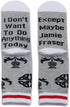 GJTIM 2PAIRS TV show Inspired Novelty Crew Socks Fans Gift Merchandise...