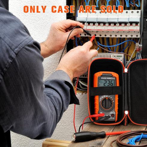 Hard Case Compatible with Klein Tools MM400/MM300/MM200/ET140/MM720 Digital Multimeter (Only Case), 1 Pack...