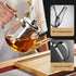 Glass Tea Pot with Infuser, Heat Resistance Borosilicate Glass Tea Kettle for Stovetop Safe, 30 FL OZ...