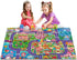 Oriate Kids Toy Dream Play Mat, Princess Castle Girls Pink Kids Playmat, Parent-Kid Interaction Pretend Game Mat for Playroom Classroom Bedroom Fl...