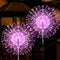 JJGoo Solar Garden Lights Solar Firework Lights, 2 Pack 120 LEDs 2 Lighting Modes Solar Lights Outdoor Waterproof for Garden Patio Walkway Pathway...