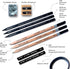 Sketch pencils for drawing and shading - 20pcs art sets with sketching pencils and erasers for all professional artists - dual pack charcoal and g...