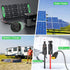 TAIFU Solar Connector to XT60 Adapter Cable 16AWG 11Ft Power Solar to XT60 Charge Extension Cord for EF ECOFLOW River 2 & Delta Series Portable Po...