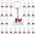 PHAETON 20PCS Jesus Pendants Keyrings Keychains Religious Door Car Key Holders Jesus Key Rings Religious Favors for Christians Easter Prayer Gifts...