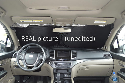 Patented Automotive Windshield Sun Shades for Trucks SUV Minivan Crossover Foldable Front Window Sunshades (D3)...