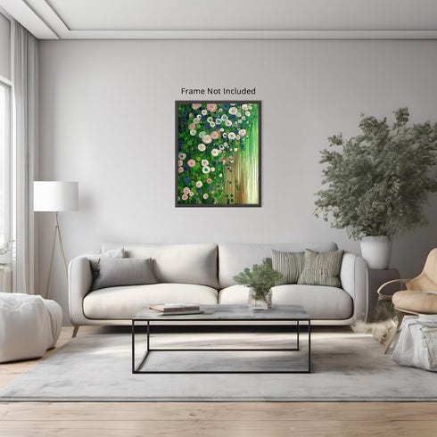 Posterizer 1 pcs-delicate vintage floral garden art-oil painting inspired 1-Collectibles & Fine Art-Retro Art-Gift for Men Women Entrepreneur Teen...