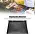 Grill Mesh Bag, Non-Stick BBQ Mesh Grill Bags, High Temperature Resistance Grilling PTFE Bag Reusable Barbecue Bags Indoor Outdoor Charcoal Barbec...