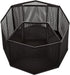 Annova Mesh Desk Organizer Rotate with 5 Compartments Spinning Tidy Candy/Pen Holder Office, Art Supply, Storage, Classroom, Home (Black)...