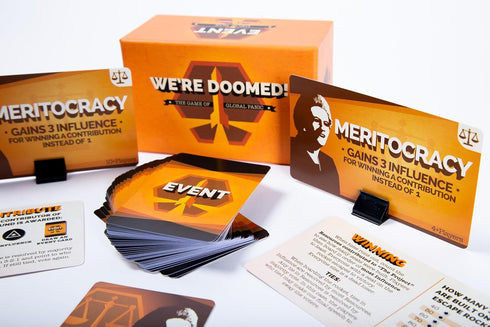 Breaking Games We're Doomed: Meritocracy Expansion Pack | Party Game | 4-12 Players...