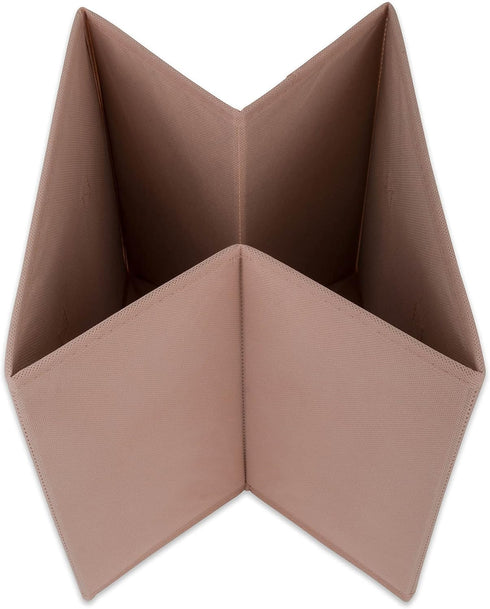 DII Non Woven Fabric Storage Bin Collection Collapsible Organizer Cube, Small Set, 13x13x13", Millennial Pink, 2 Count...