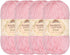 JubileeYarn Bamboo Cotton Sport Yarn - 50g/Skein - Primrose Pink - 4 Skeins......
