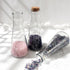 Magic Season Decorative Glass Bottles with Cork Stoppers (12 fl oz. Tapered Bottles / 2 Pcs)...