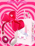 Priness bots Wired Kids Headphones with Mic for School/Travel,95dB Volume Limited,Shareport,On/Over Ear Bow Headsets with Nylon Cable (Pink)...