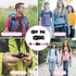 Sternum Straps For Backpacks 1-pack,Adjustable Chest Strap with Emergency Whistle Buckle Suitable for Backpack Straps (Pink)...