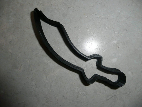 SWORD OUTLINE SHAPE PIRATE SAMURAI COOKIE CUTTER MADE IN USA PR2959...