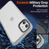 for iPhone 11 Phone Case, Shockproof for iPhone 11 Case, Military Grade Drop Protection, Protective Hard Back Slim Translucent Case for iPhone 11 ...