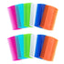 AUEAR, 12 Pack Pet Flea Lice Combs Double Sided Fine Tooth Dogs Cats Grooming Combs Remove Float Hair Tear Marks Tick Removal Tool (6 Colors)...