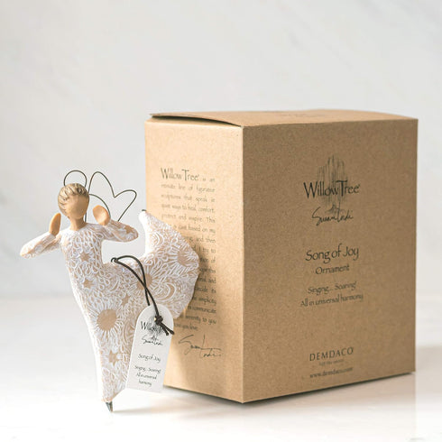 Willow Tree Song of Joy Ornament, Sculpted Hand-Painted Figure...
