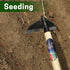 Garden Weeding Sickle/Hand Hoe, Gardening Cutting Grass Sickle, Japanese Sickle Style Hand Weeder Tool with thick Blade&Wooden Handle...