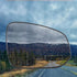 ECCPP Passenger Side Exterior Mirror Glasses, Right Side Rear View Mirror Glass Door Mirror Glass Replacement fit for 2013 2014 2015 2016 2017 201...