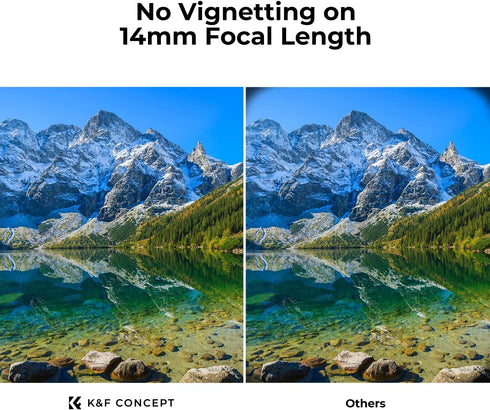K&F Concept 67mm Circular Polarizer Filter Ultra-Slim 18 Multi-Coated Optical Glass Circular Polarizing Filter for Camera Lenses with Cleaning Clo...