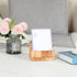Wooden Desk Mail Organizer File Holder,1 Slot Desktop Mail Sorter, File Paper Holder Letter Envelope Filing Cell Phone Organizer Tray for Office &...