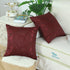 CaliTime Throw Pillow Covers Pack of 2 Modern Shining & Dull Contrast Circles Rings Accent Geometric Cushion Cases Shells for Couch Sofa Home Deco...