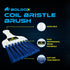 AC Coil Brush Fin Cleaner for Air Conditioner - Whisk Brush Fin Combs for A/C Cleaning - Condenser Brush for Refrigerator Coil Cleaning - Condense...