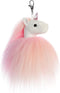 Aurora - Sparkle Tales - 5" Fluffy Unicorn Key Clip...