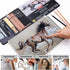 PANDAFLY Professional Colored Charcoal Pencils Drawing Set, 20 Pack Art Pencil Kit - Pastel Chalk Pencils, Black & White Charcoal Pencils, Graphit...