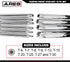 ARES 44000-10-Piece Tamper-Proof Folding Star Key Set - Sizes Include T-6 to T-30 - Corrosion-Resistant CR-V Steel Construction...